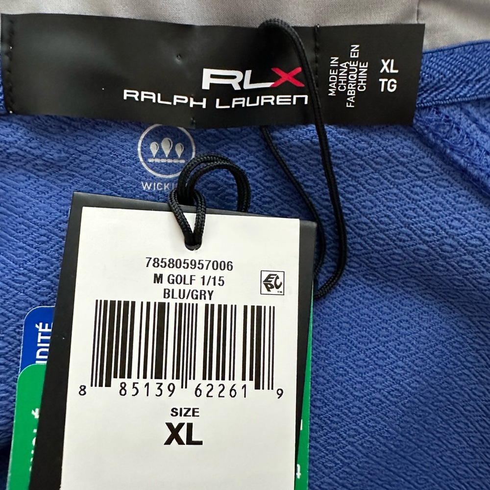 Golf Hoodie Polo Ralph Lauren RLX Athletic Knit Sport PWing Riviera Men Size XL - Picture 8 of 8